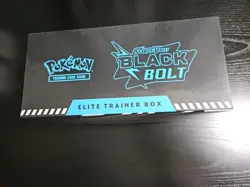 Pokemon TCG Scarlet & Violet Black Bolt ETB Elite Trainer Box Sealed - Image 2