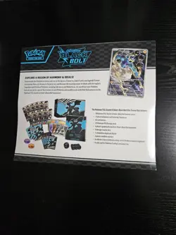 Pokemon TCG Scarlet & Violet Black Bolt ETB Elite Trainer Box Sealed - Image 3