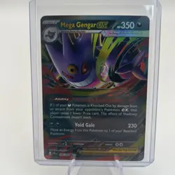 Mega Gengar ex Phantasmal Flames Holo Pokemon TCG 056/094 Ultra Rare - Image 1