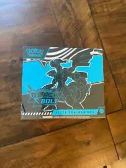 Pokemon TCG Black Bolt Elite Trainer Box ETB Sealed - Image 1