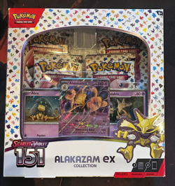 Pokemon TCG: Scarlet & Violet 151 Alakazam Ex Collection Box Factory Sealed New - Image 1