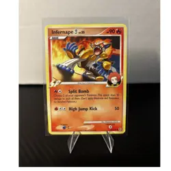 Pokemon TCG Infernape Rising Rivals 43/111 90HP Uncommon Regular English - Image 1