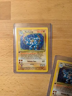 Pokemon TCG - Vintage Holo Lot - 1st Edition Base Set Machamp x2 - Image 2
