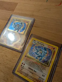 Pokemon TCG - Vintage Holo Lot - 1st Edition Base Set Machamp x2 - Image 4