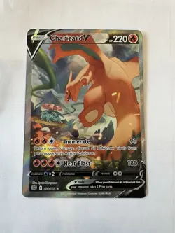 Charizard V 154/172 Brilliant Stars - Pokemon TCG NM - Image 1