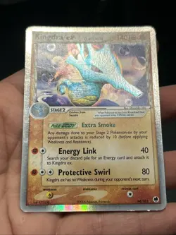 Pokemon TCG Kingdra ex (Delta Species) Ultra Rare 94/101 Dragon Frontiers - LP - Image 3