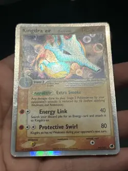 Pokemon TCG Kingdra ex (Delta Species) Ultra Rare 94/101 Dragon Frontiers - LP - Image 4