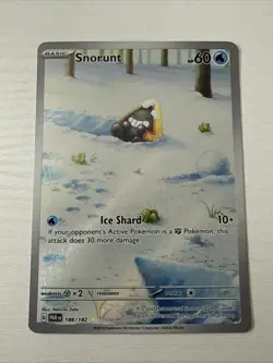 Snorunt Pokemon (2023) Paradox Rift 188/182 Near Mint - Image 1