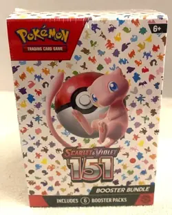 Pokemon TCG Scarlet and Violet 151 Booster Bundle Set New/ Factory Sealed 820650853210 - Image 1