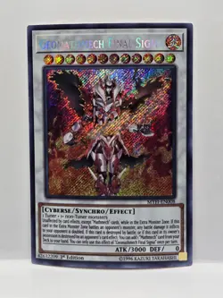 Geomathmech Final Sigma MYFI-EN008 1st Edition Yugioh! TCG LP - Image 1