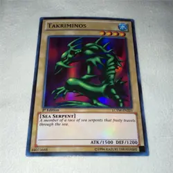 Yu-Gi-Oh! TCG Takriminos LCYW-EN223 1st Edition Sea Serpent Foil - Image 1