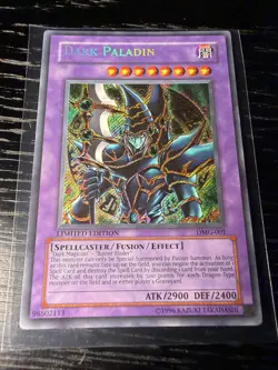 Yu-Gi-Oh! Dark Paladin (Holo) -DMG-001- Secret Rare - Limited Edition LP! - Image 2