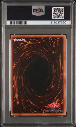 1999 YU-GI-OH! JPN VOLUME 2 SPIRIT OF THE HARP PSA 10 - Image 2