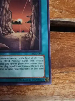1x Necrovalley - PGD-084 Super Rare 1st Edition PGD - Pharaonic Guardian Yugioh - Image 2