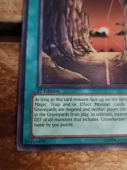 1x Necrovalley - PGD-084 Super Rare 1st Edition PGD - Pharaonic Guardian Yugioh - Image 3