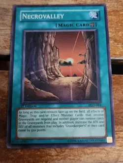 1x Necrovalley - PGD-084 Super Rare 1st Edition PGD - Pharaonic Guardian Yugioh - Image 4