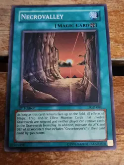1x Necrovalley - PGD-084 Super Rare 1st Edition PGD - Pharaonic Guardian Yugioh - Image 5