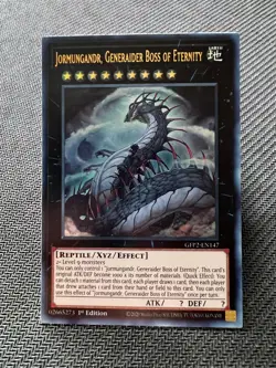x3 Jormungandr, Generaider Boss of Eternity GFP2-EN147 Ultra Rare YuGiOh - Image 1