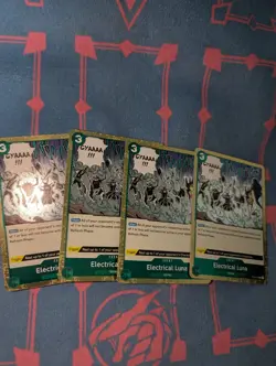 One Piece CCG Electrical Luna OP08-036 Two Legends Foil x4 - Image 3