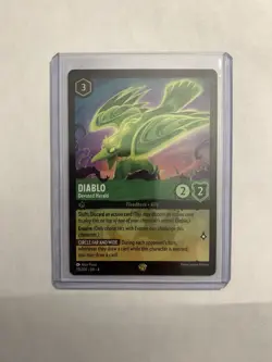 Diablo - Devoted Herald LEGENDARY NON FOIL 70/204 Lorcana Ursula's Return - Image 1