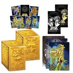 Saint Seiya Trading Card Game Premium Collector's cube CCG 10 Pack Booster Box - Image 1