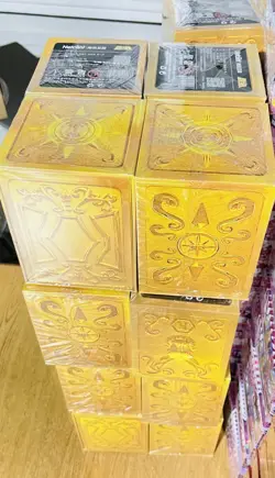 Saint Seiya Trading Card Game Premium Collector's cube CCG 10 Pack Booster Box - Image 2
