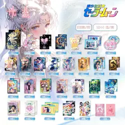 Sailor Moon Trading Card Game 13 Pack CCG Carry Case Style Booster Box Yellow - Image 3