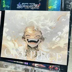 One Piece Trading Card Deluxe Premium Box Anime CCG Gear 5 White - Image 2