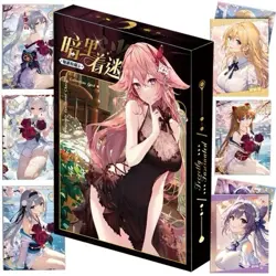 Goddess Anime Spicy Waifu 5 Card Blind Box Sealed Secretly Fascinated Charm - Image 1