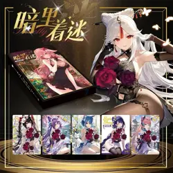 Goddess Anime Spicy Waifu 5 Card Blind Box Sealed Secretly Fascinated Charm - Image 2