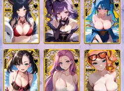 Goddess Genki Parade Trading Card Anime MEGA Spicy Waifu CCG 13 Pack Booster Box - Image 5