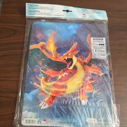 POKEMON TCG: XY Black Charizard Ultra Peo 2014 Portfolio 9 Pocket Hold 90 Cards - Image 2