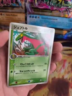 Pokemon Karte Card Reptain Grovyle Mcdonald's Pcg Promo Glossy japanese NM+ - Image 2