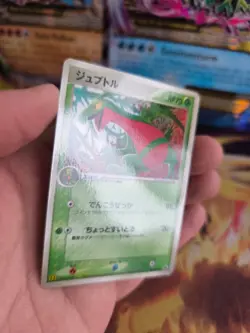 Pokemon Karte Card Reptain Grovyle Mcdonald's Pcg Promo Glossy japanese NM+ - Image 3