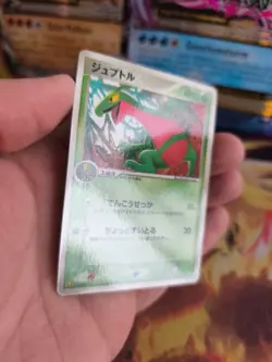 Pokemon Karte Card Reptain Grovyle Mcdonald's Pcg Promo Glossy japanese NM+ - Image 5