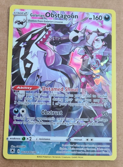 Galarian Obstagoon TG10/TG30- Astral Radiance- Trainer Gallery Card- Pokemon - Image 1