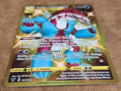 Pokemon - Galarian Obstagoon 198/185 - Vivid Voltage - Gold Secret Rare Card - Image 3