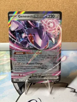 Pokemon Sv: Black Bolt Genesect EX Double Rare Holo Card 067/086 - Image 1