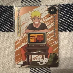 Naruto Uzumaki NRSA-PR-003 PSA Magazine Exclusive SEALED Promo Card - Image 1