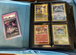 Pokemon Cards Binder Collection Lot of Vintage Holo Rare’s with PSA 10 Nidoking - Image 1