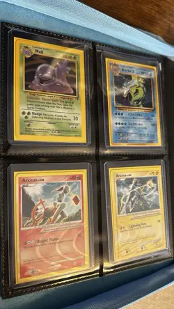 Pokemon Cards Binder Collection Lot of Vintage Holo Rare’s with PSA 10 Nidoking - Image 5