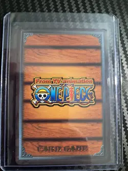 One Piece Bandai 2003 card Game Luffy HOLO GOLD STAMP CS 01 RARE VINTAGE CARD - Image 2