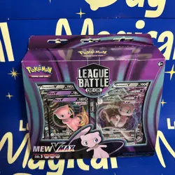 NIB Pokemon Mew VMAX League Battle Deck & DEOXYS V 60 Card Deck Factory Sealed - Image 2