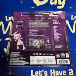 NIB Pokemon Mew VMAX League Battle Deck & DEOXYS V 60 Card Deck Factory Sealed - Image 3
