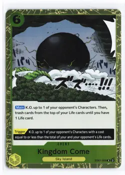 Kingdom Come EB01-059 R One Piece TCG Card English Memorial Collection - Image 1