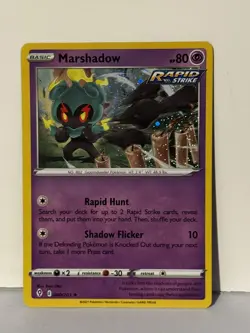 Marshadow Cosmos Holo Promo Card 080/203 NM Pokemon Fast Ship - Image 1