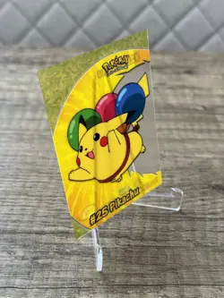 Topps Clear Card TV Animation PC1 Flying Pikachu #25 Pokemon Karten Sammlung - Image 3