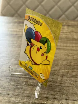 Topps Clear Card TV Animation PC1 Flying Pikachu #25 Pokemon Karten Sammlung - Image 5