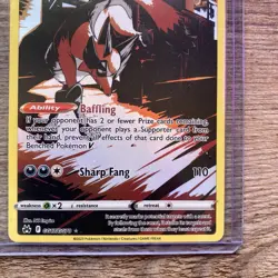 Thievul GG17/GG70 Crown Zenith: Galarian Gallery Holo New Pack Fresh Nice Card! - Image 4