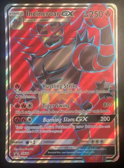 JUMBO Incineroar GX SM38 - Pokemon Oversized Card, Holo GX Promo 2019 - Image 1